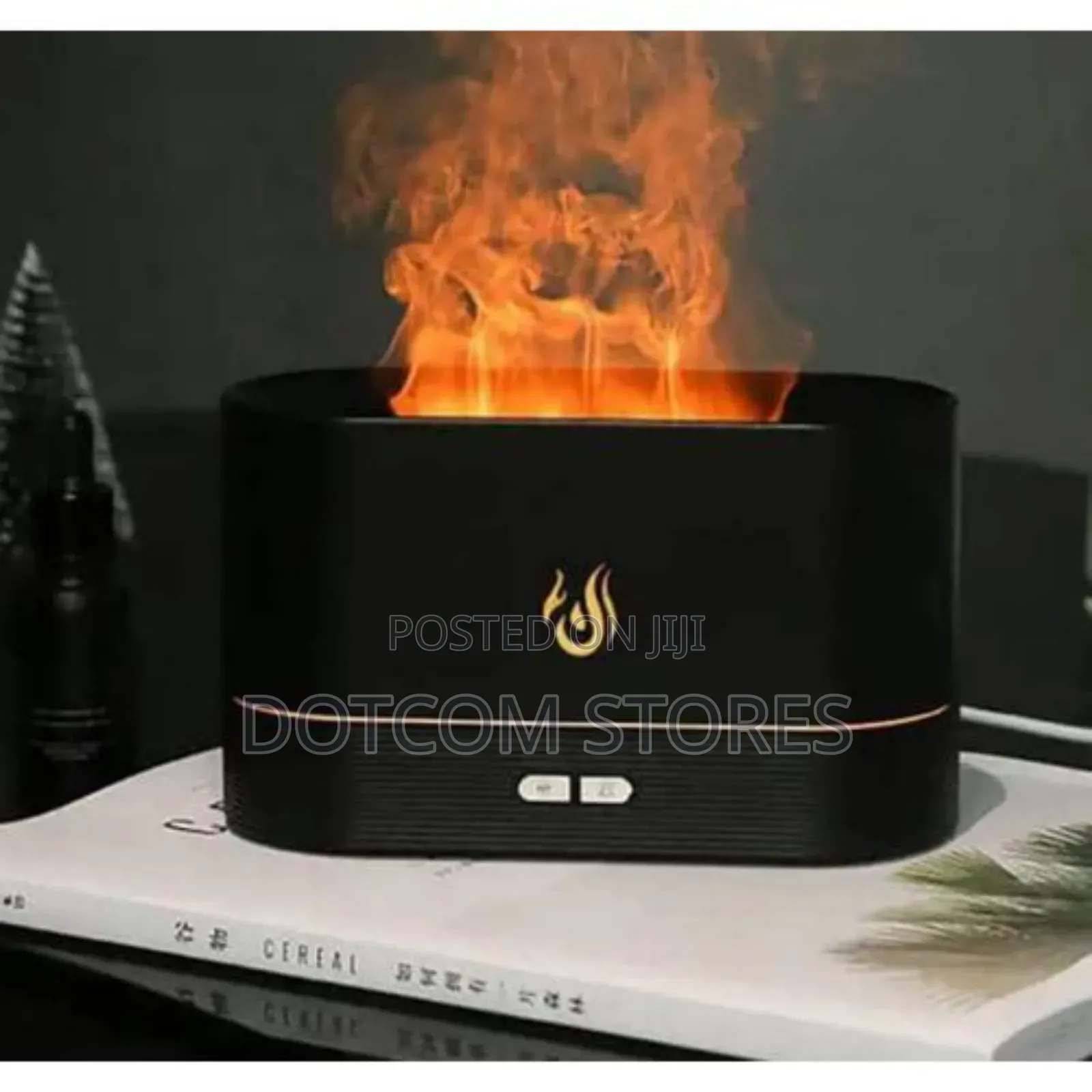 Led Simulated Flame Effect Ultrasonic Humidifier
