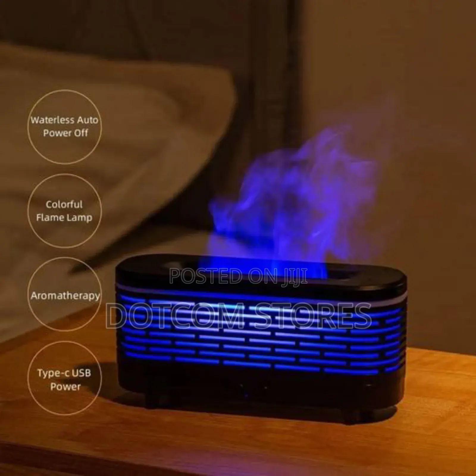 Mini Simulation Flame Aroma Diffuser