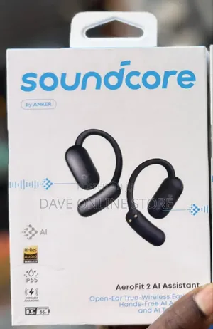 Anker Soundcore Aerofit 2 Ai Assistant Open-Ear Headphones,