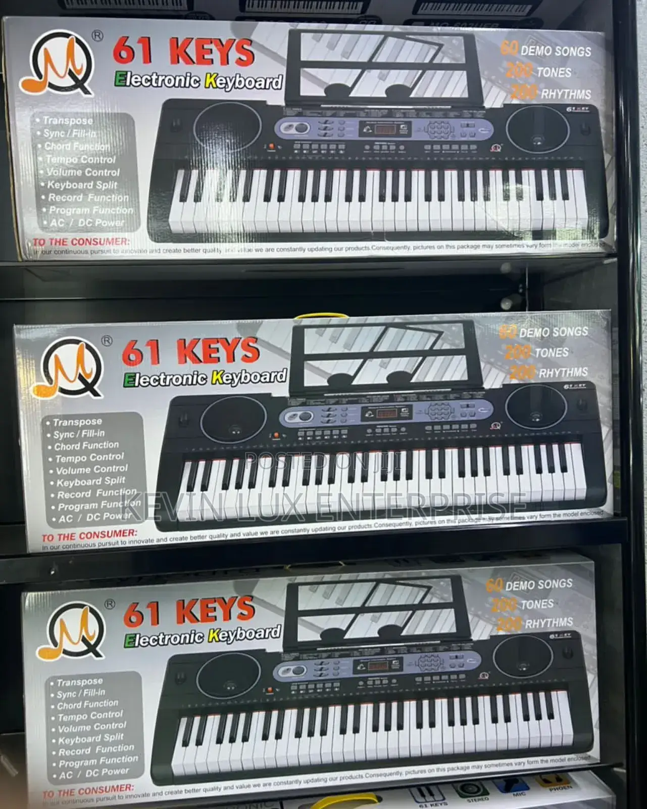 Electronic Keyboard 61 Keys