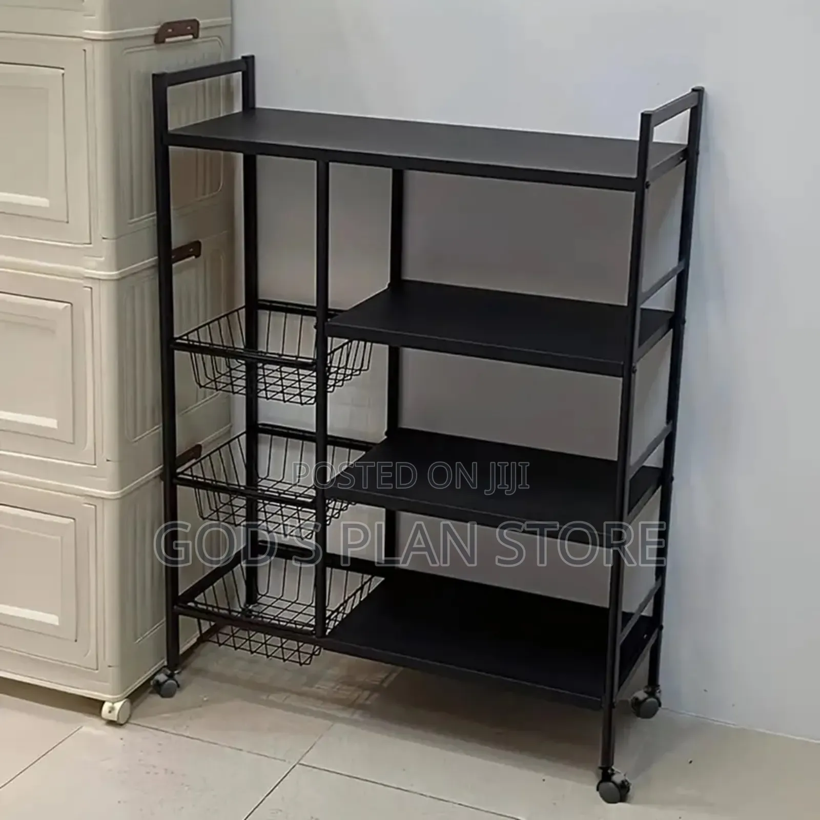 Utility Kitchen Storage Rack Kitchen Storage Rack Black