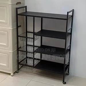 Utility Kitchen Storage Rack Kitchen Storage Rack Black