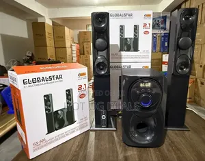 Global Star Bluetooth Home Speaker Home Multispeaker System Gs-601 2.1