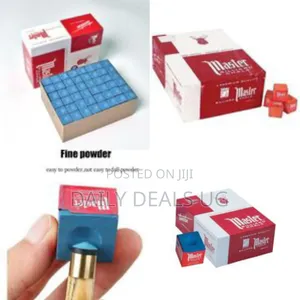 Master Billiard Cue Chalk - Premium Quality - Multicolor