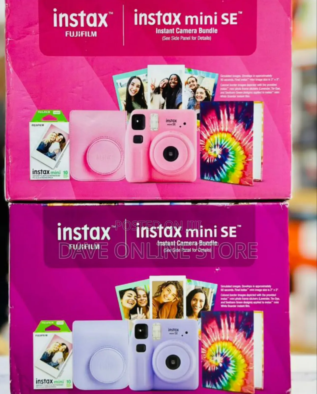 Instax Mini Se Camera Bundle-