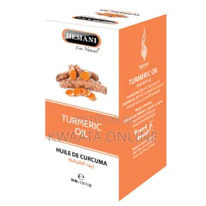 Turmeric Oil - 100% Natural Herbal Cold Pressed Essential Oil