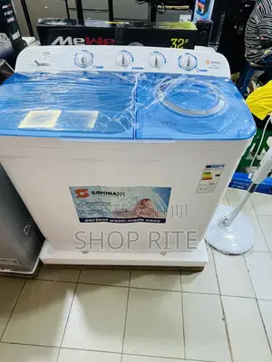 Sayona Large Capacity Twin Tub Manual Washing Machines