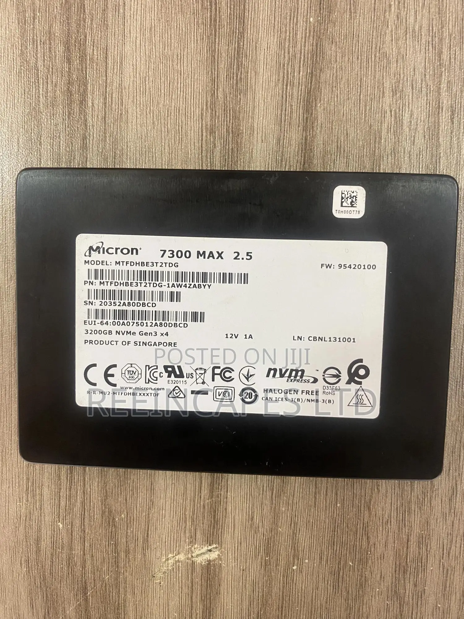 Nvme 3.2tb (3200gb) Ssd
