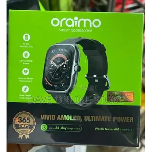 Oraimo Watch Nova-Am 2.01" Amoled Screen Curved Cover Smart Watch