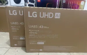 Lg 43" Ua85 Uhd Smart Tv Latest Model