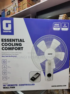 Wall Fan Geepas Wall Fan With Remote