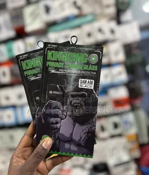 Kingkong Privacy Corning Glass Screen Protector for a Samsung A56