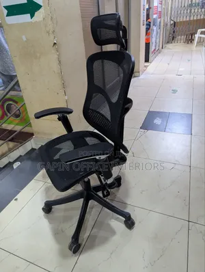 Orthopedic Office Chair With Adjustable Back, Height and Armrests