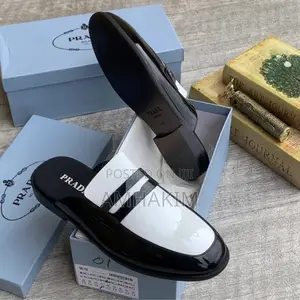 Classic Men's Designer Prada Mules In Stock