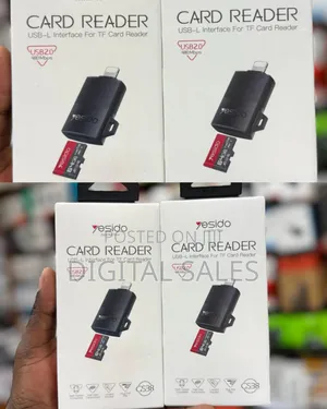 Yesido Gs38 Lightning to Tf Card Reader - 480 MBPS Portable Memory