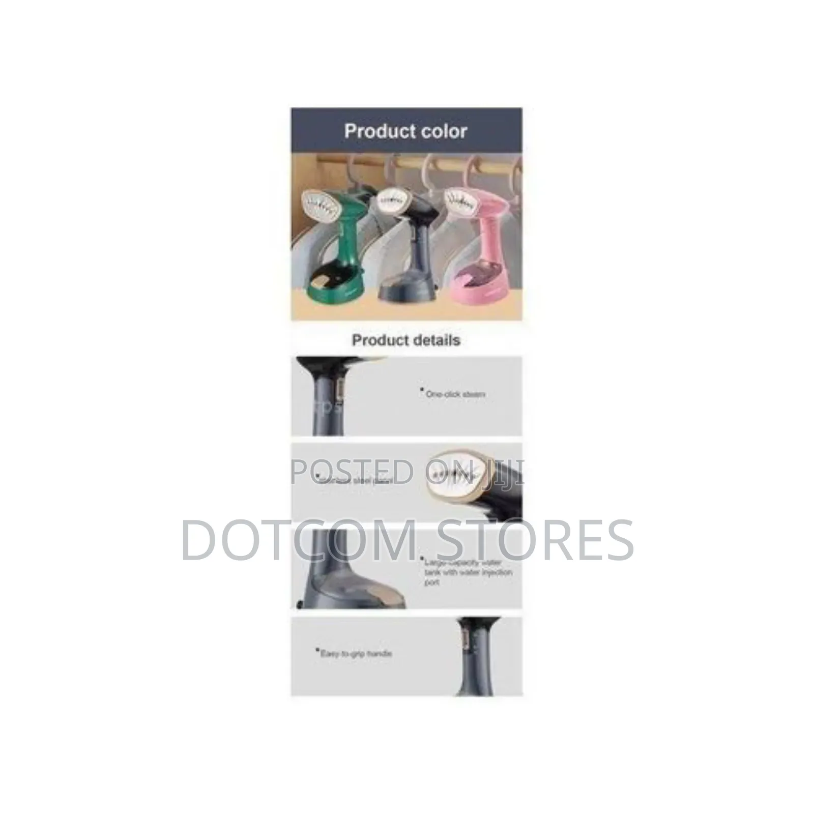 Sokany Portable Handheld Garment Steamer