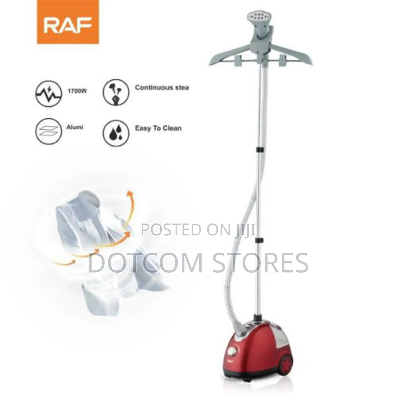 Raf Garment Steamer With Continuous Steam Irons