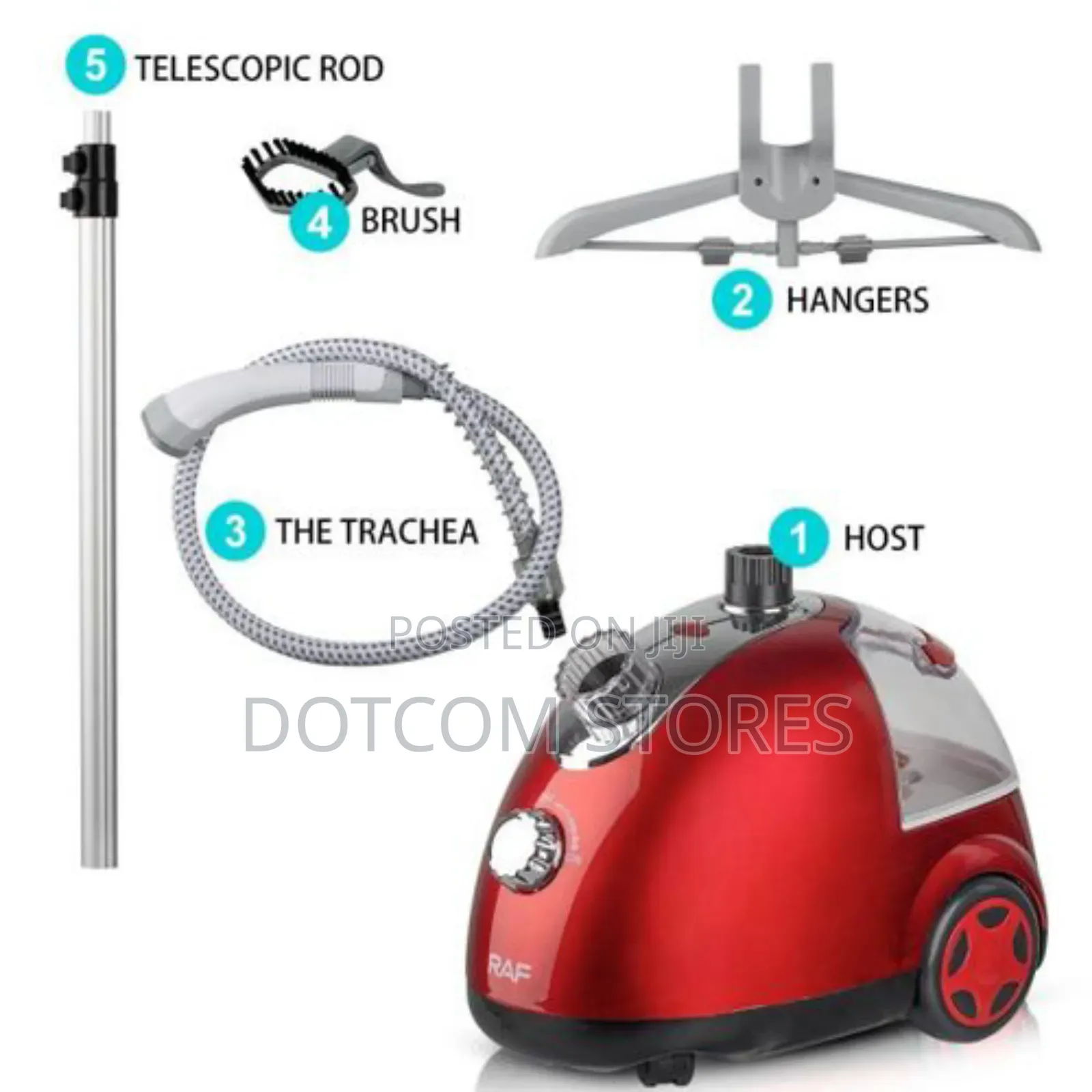 Raf Garment Steamer With Continuous Steam Irons