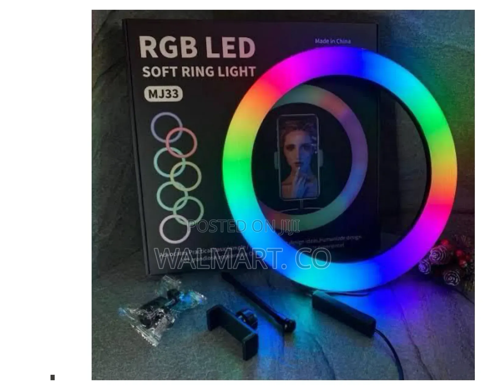 RGB Soft Led Ring Light Mj-33
