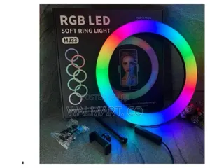 RGB Soft Led Ring Light Mj-33