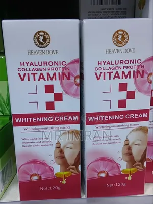 Heaven Dove Hyaluronic Collagen Protein Vitamin Whitening Cream