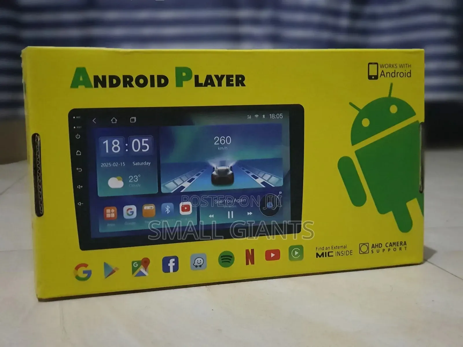 Universal Android Car Stereo Head Unit.