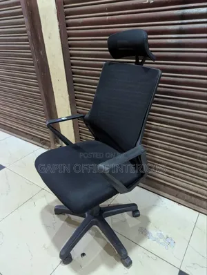 Simple Headrest Mesh Back Adjustable Chair