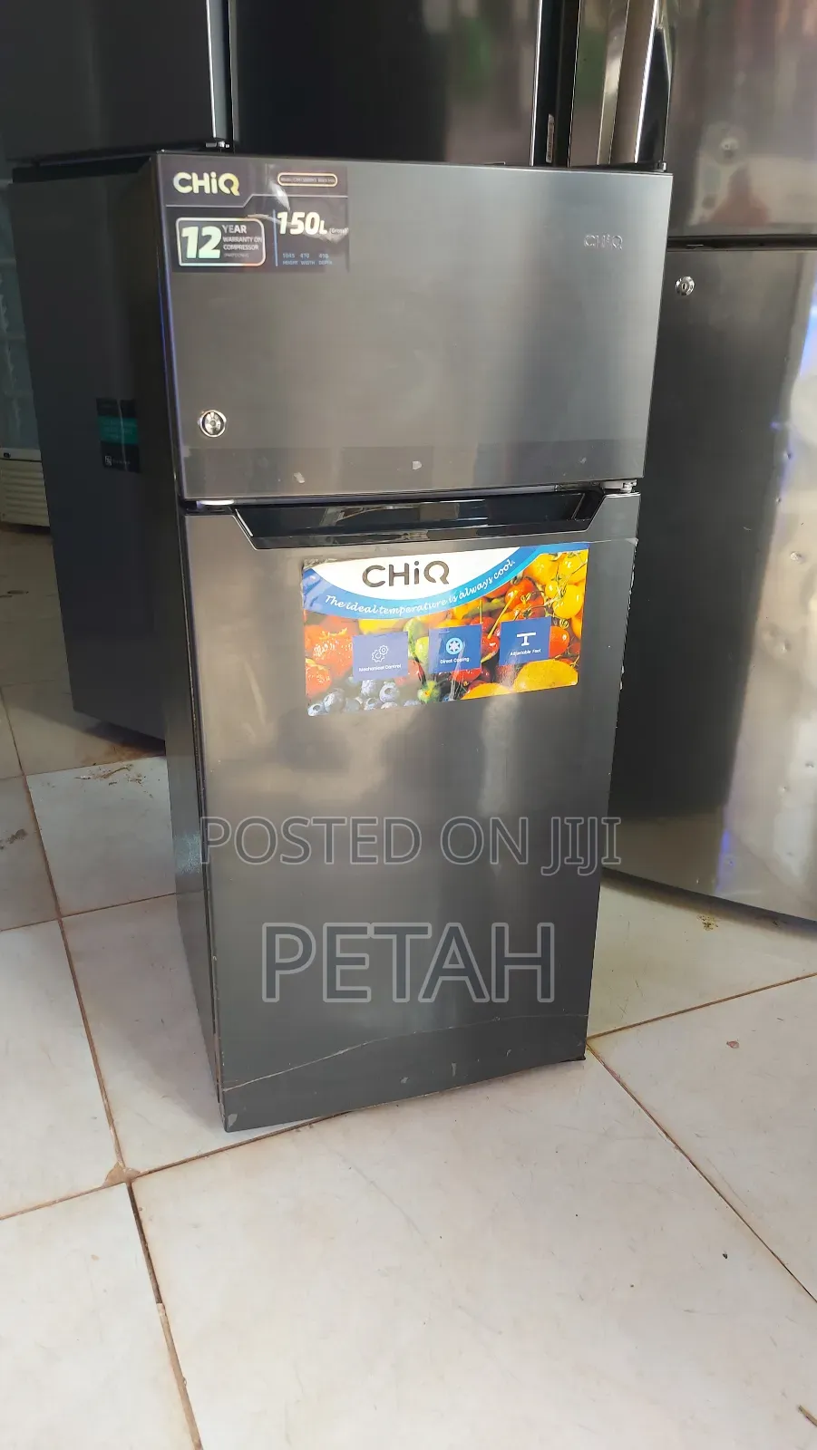 Chiq 150litres Double Door