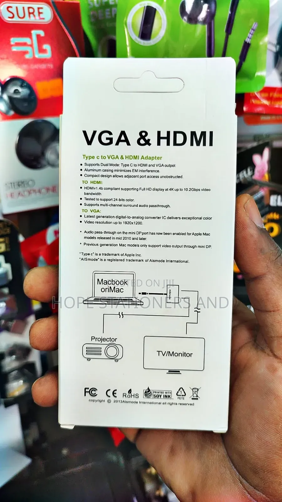 Type to Hdmi Vga Hub - 3.0 Support