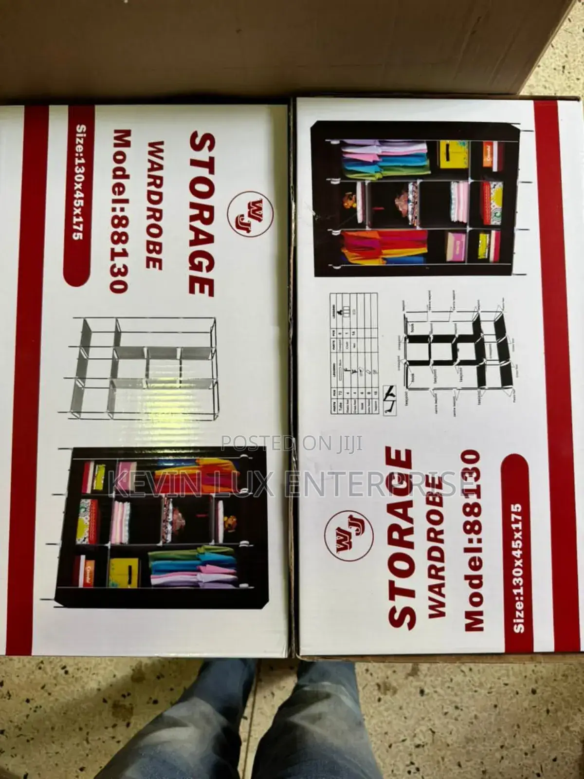 Wardrobe Organizer 3 Column