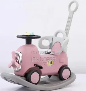 2-in-1 Baby Ride-on Toy Car and Rocker.