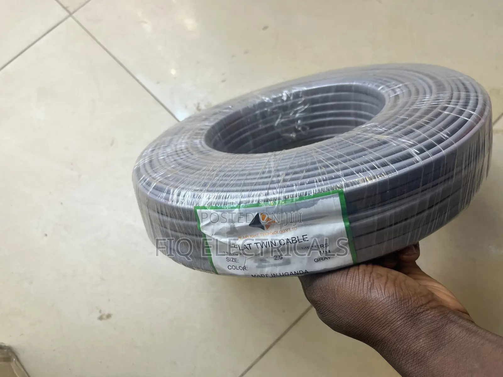 Twin Cable 1.5 Mm Pearl