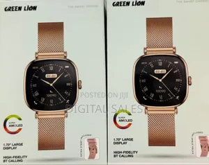 Green Lion Princess Smart Watch With Amoled Display And Extra