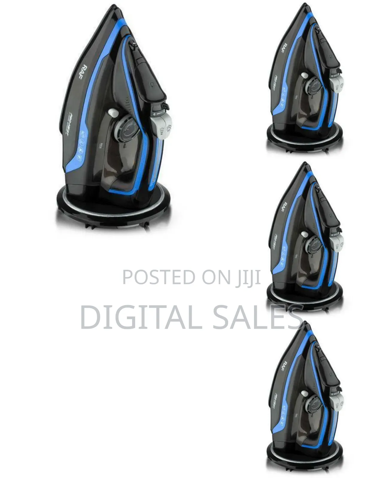 Steam Iron With Charging Base