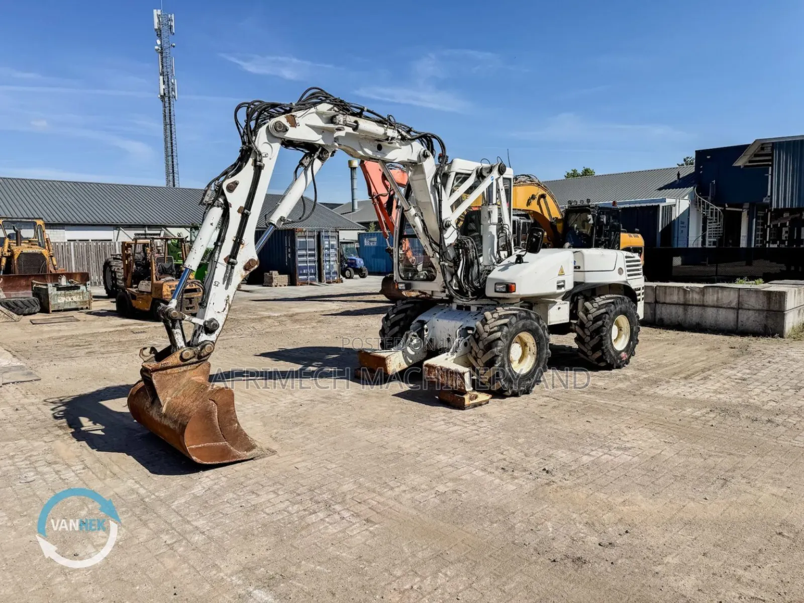 Mecalac12mtx Mobile Excavator
