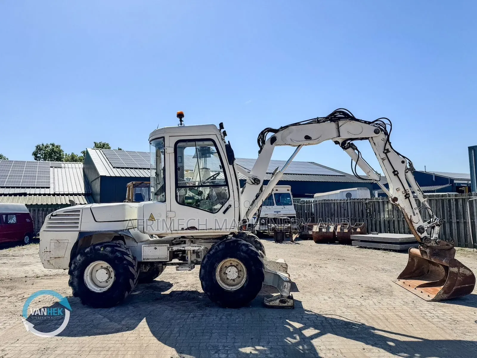 Mecalac12mtx Mobile Excavator