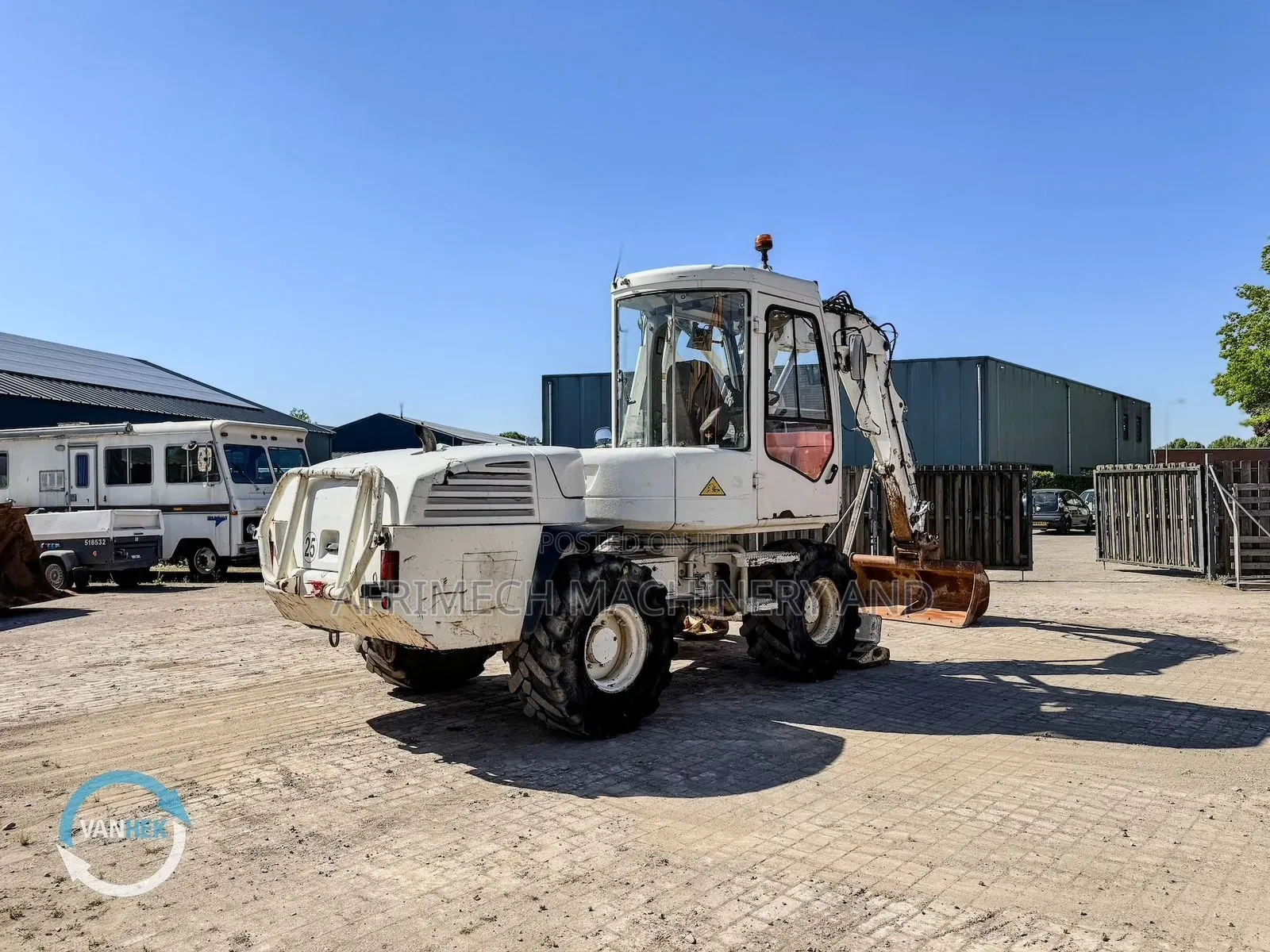 Mecalac12mtx Mobile Excavator