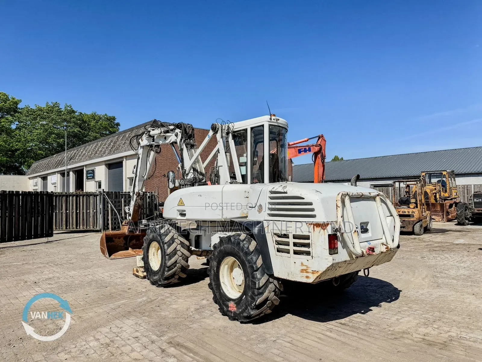 Mecalac12mtx Mobile Excavator