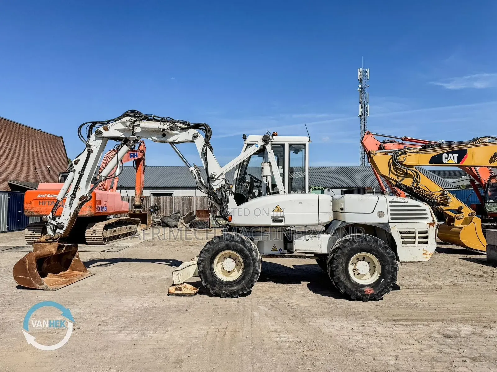 Mecalac12mtx Mobile Excavator