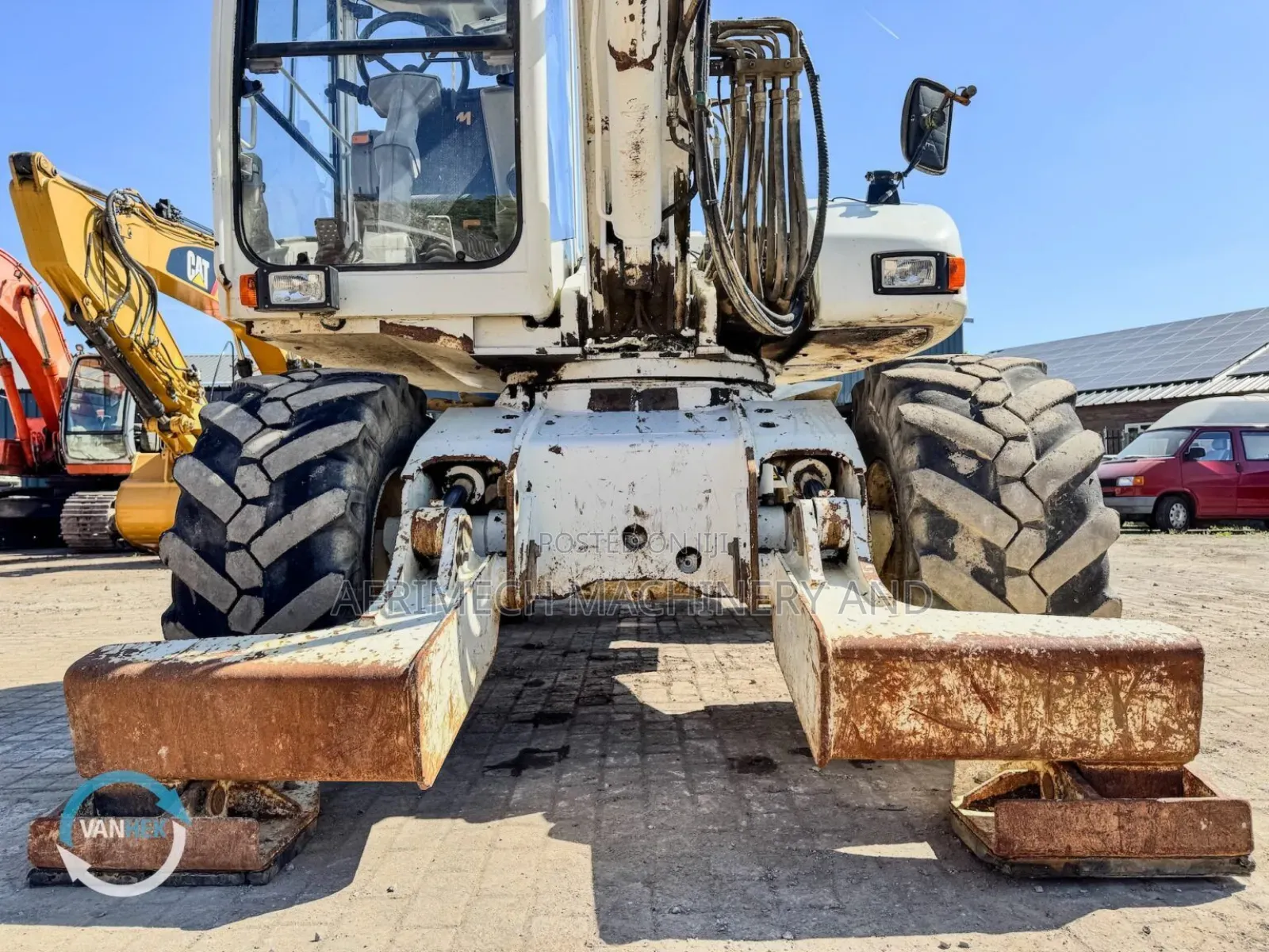 Mecalac12mtx Mobile Excavator