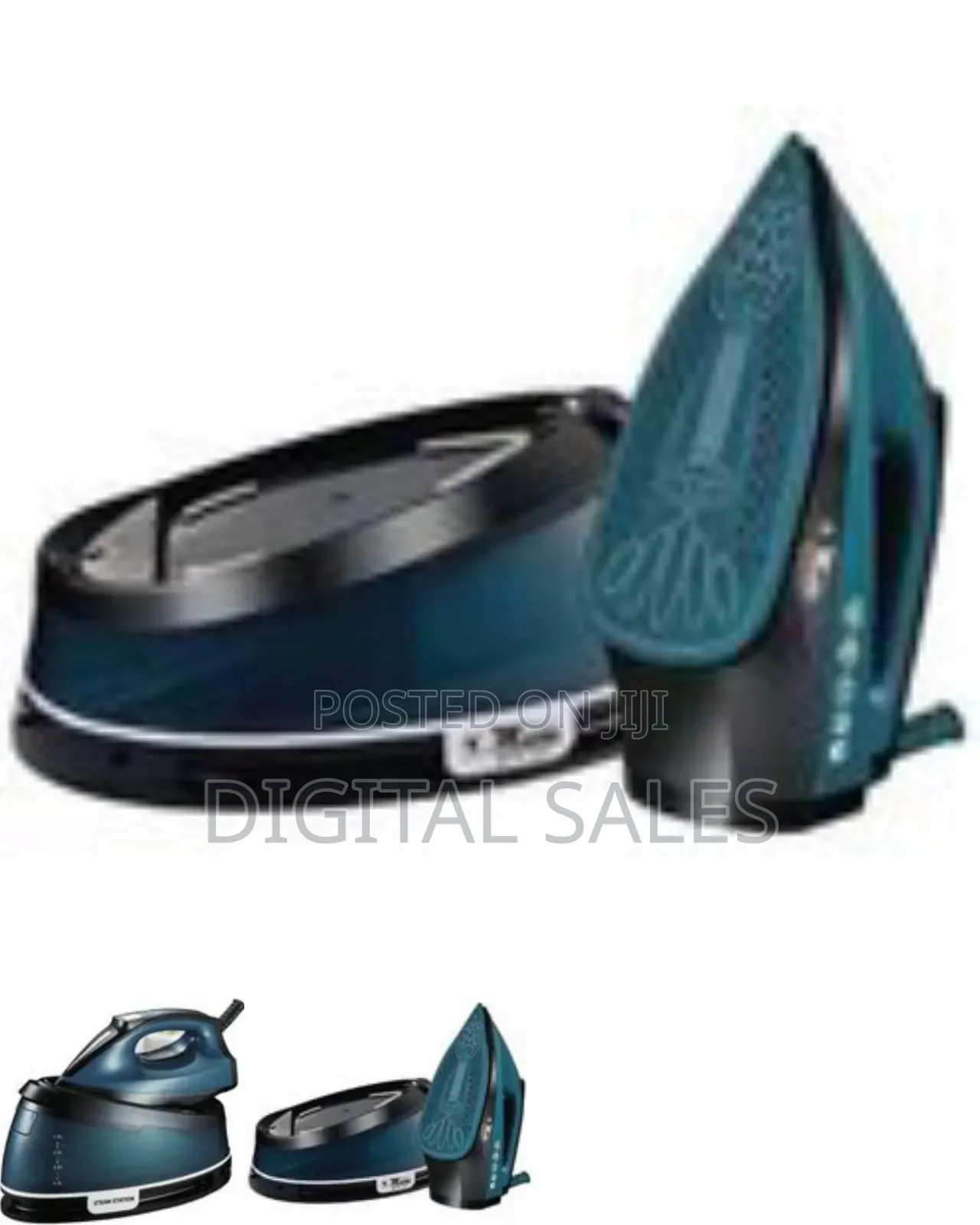 Steam Iron With Charging Base