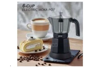Winning Star 6 Cup Electric Moka Cup Pot 300ml
