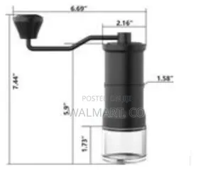 Premium Manual Coffee Grinder With Adjustable Ceramic Burrs