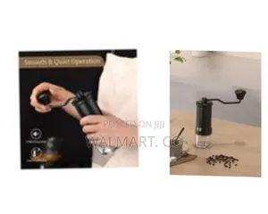 Premium Manual Coffee Grinder With Adjustable Ceramic Burrs