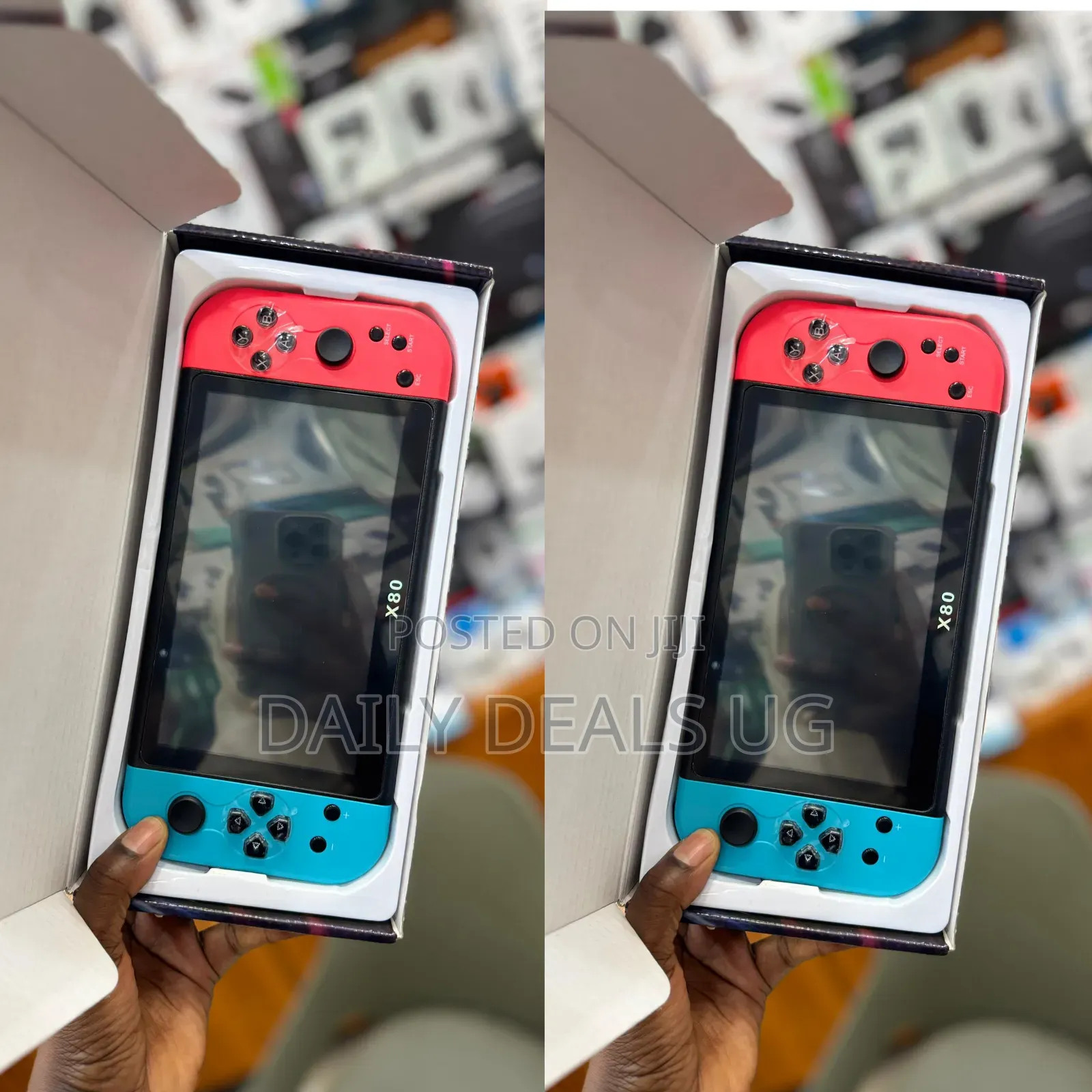 X80 Digital Video Game Console, 7-Inch Retro Game Controller