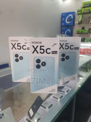 New Honor X5c Plus 128 GB Black