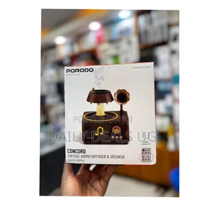 Porodo Lifestyle Concord Vintage Aroma Diffuser Speaker