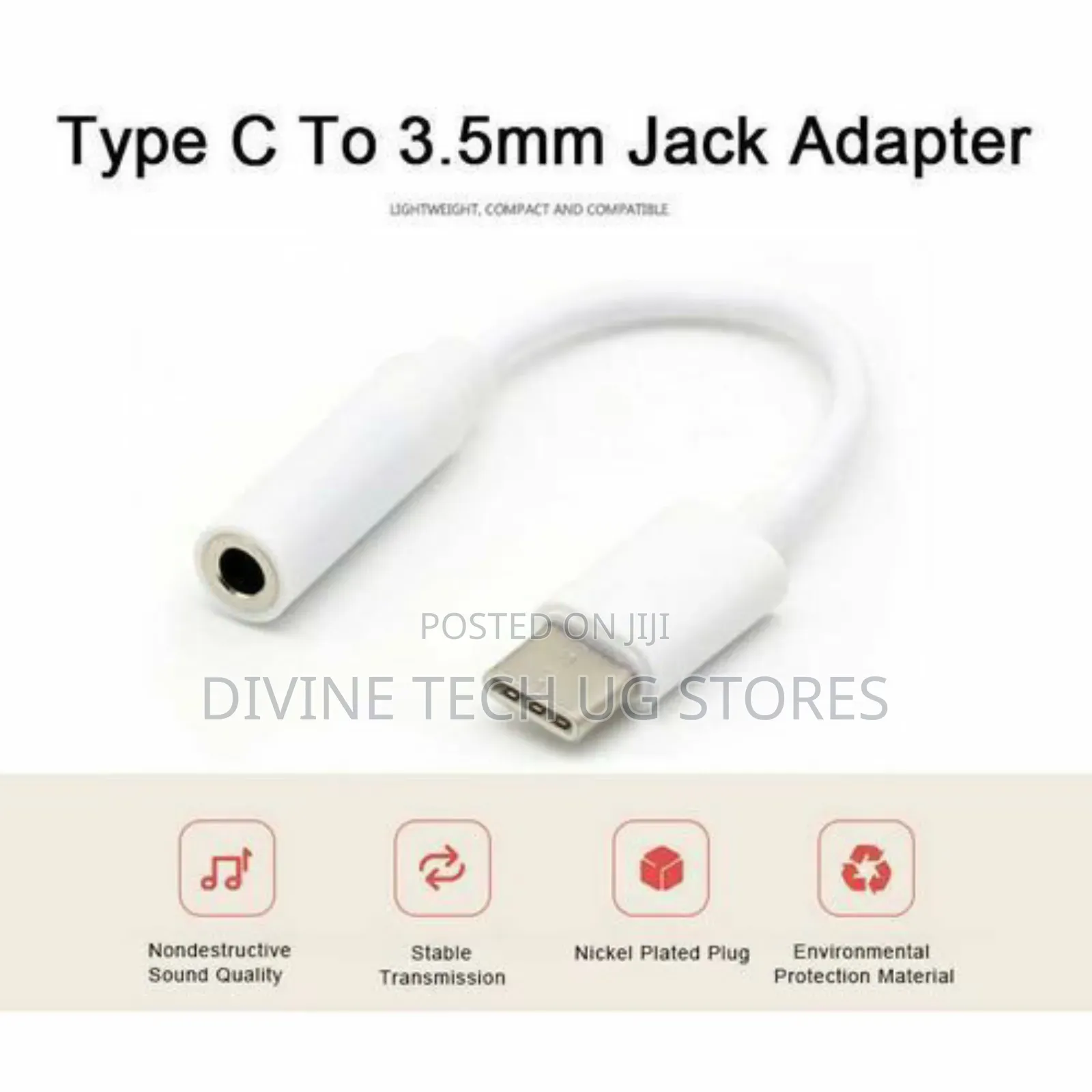 Usb Type C to 3.5mm Headphone Jack Female Audio