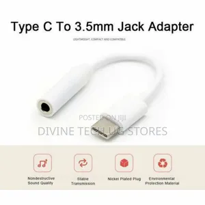 Usb Type C to 3.5mm Headphone Jack Female Audio