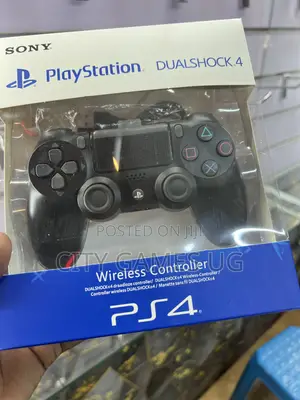 Sony Playstation 4 Dualshock Wireless Controller - Jet Black